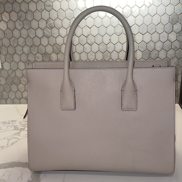 Bag Kate Spade New York Satchel Beige in Beige Tusk Pocket Book & Dust Bag - Picture 6 of 14